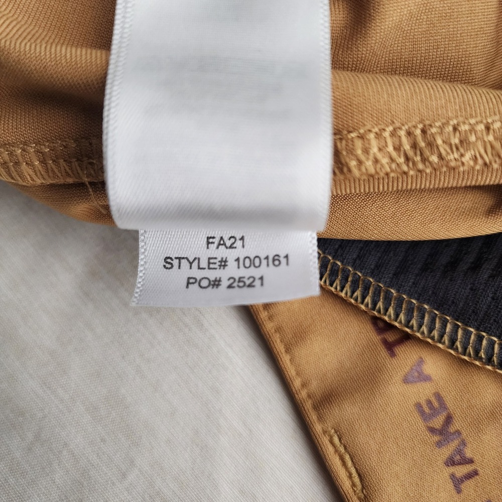 Rhone Commuter Pants Mens 33 Tan Excellent Slim Fit Stretch Technical Chinos - Picture 8 of 12